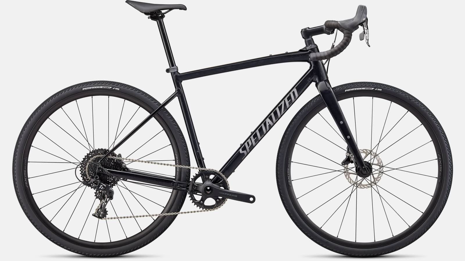 Paint for 2022 Specialized Diverge Comp E5 - Gloss Tarmac Black - Rotaris B.V.