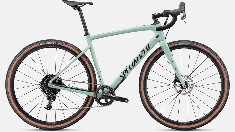 Paint for 2022 Specialized Diverge Sport Carbon - Gloss White Sage - Rotaris B.V.