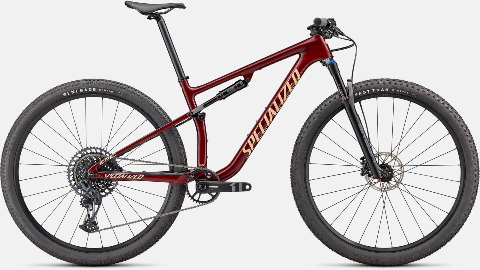 Paint for 2022 Specialized Epic Comp - Gloss Maroon - Rotaris B.V.