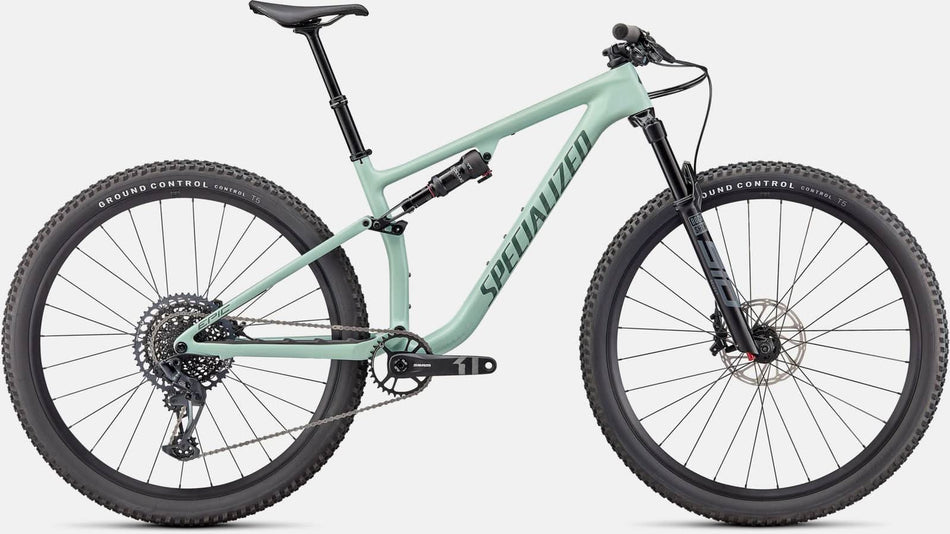 Paint for 2022 Specialized Epic EVO Comp - Gloss White Sage - Rotaris B.V.