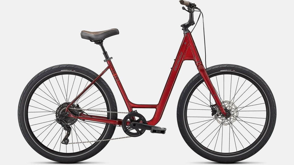 Paint for 2022 Specialized Roll Elite Low - Entry - Gloss Metallic Crimson - Rotaris B.V.