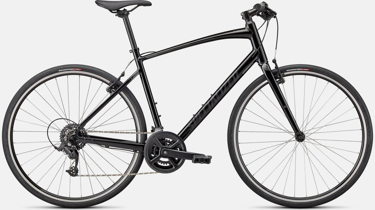 Paint for 2022 Specialized Sirrus 1.0 - Gloss Black - Rotaris B.V.