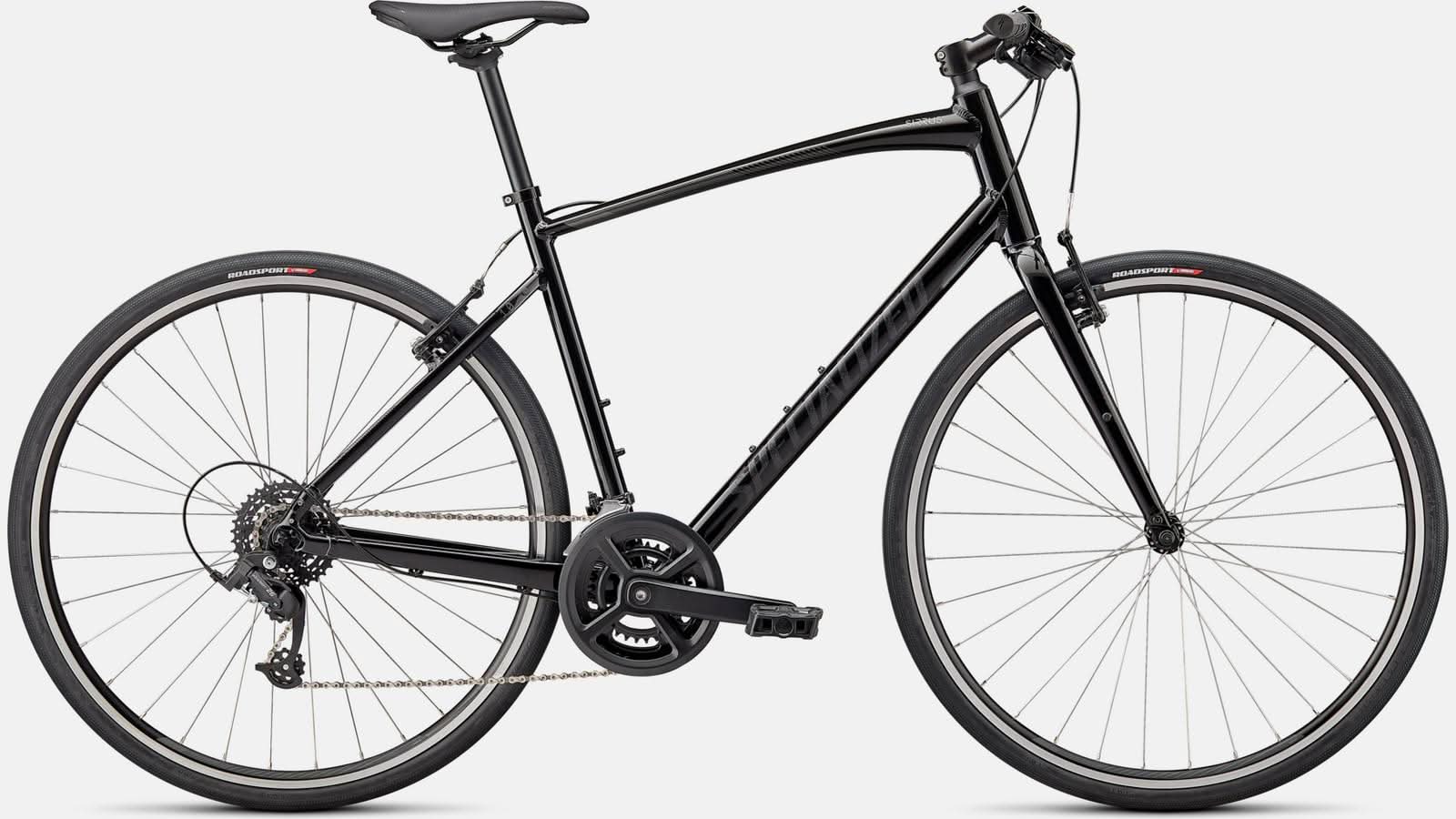 Paint for 2022 Specialized Sirrus 1.0 - Gloss Black - Rotaris B.V.