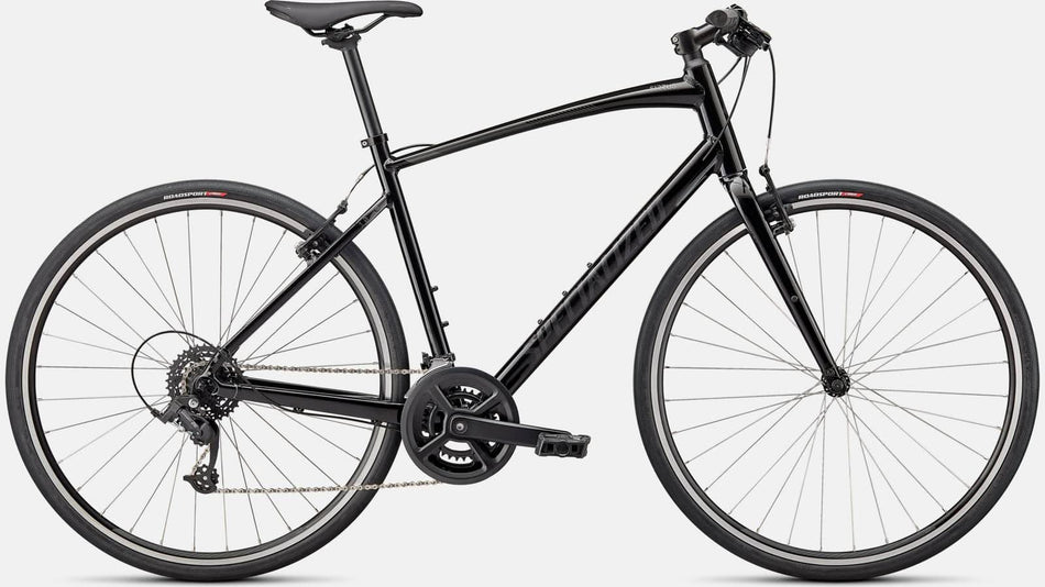 Paint for 2022 Specialized Sirrus 1.0 - Gloss Black - Rotaris B.V.