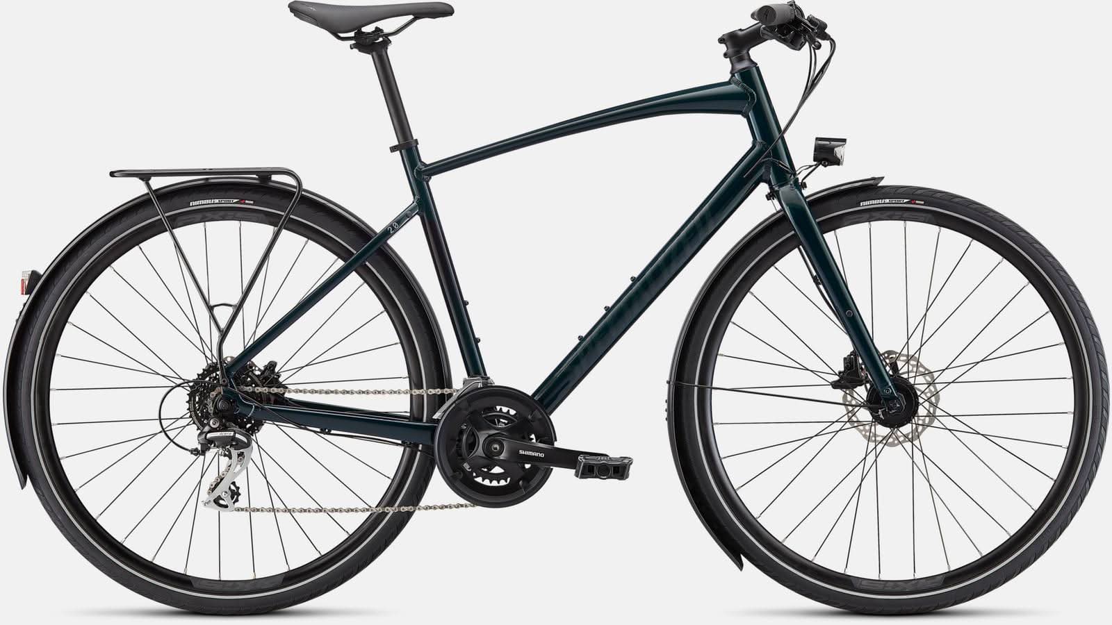 Paint for 2022 Specialized Sirrus 2.0 EQ - Gloss Forest Green - Rotaris B.V.