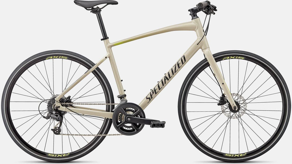 Paint for 2022 Specialized Sirrus 2.0 - Gloss White Mountains - Rotaris B.V.