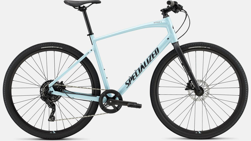 Paint for 2022 Specialized Sirrus X 2.0 - Gloss Arctic Blue - Rotaris B.V.