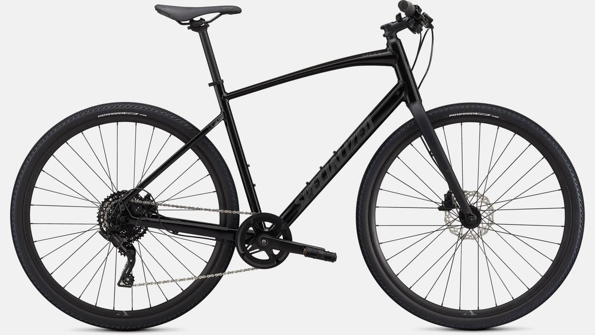 Paint for 2022 Specialized Sirrus X 2.0 - Gloss Black - Rotaris B.V.