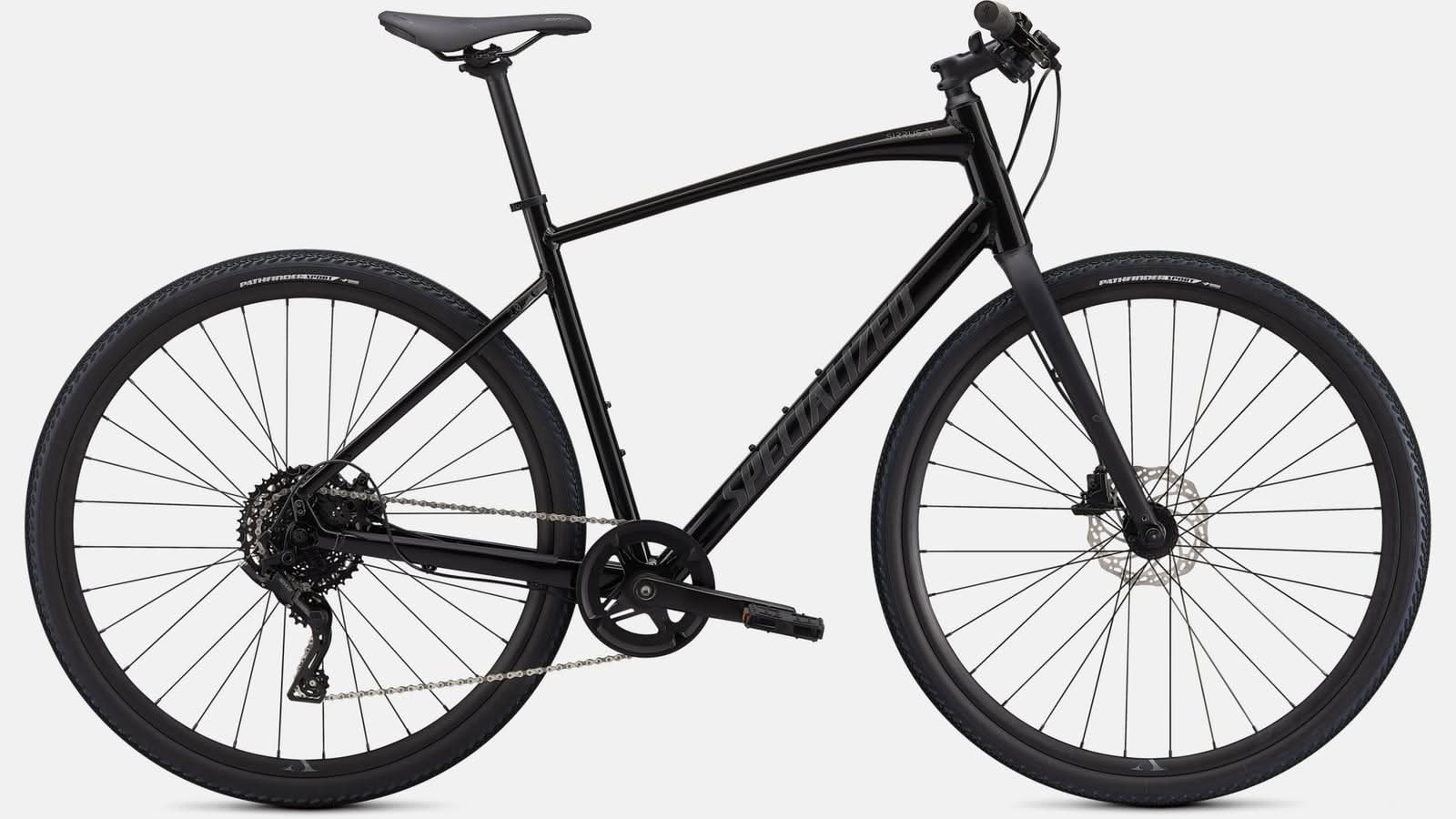 Paint for 2022 Specialized Sirrus X 2.0 - Gloss Black - Rotaris B.V.