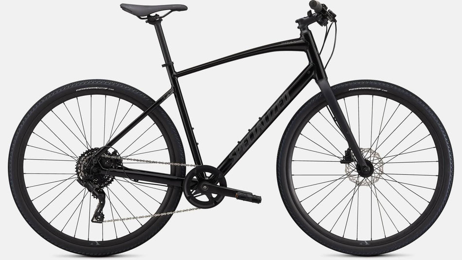 Paint for 2022 Specialized Sirrus X 2.0 - Gloss Black - Rotaris B.V.
