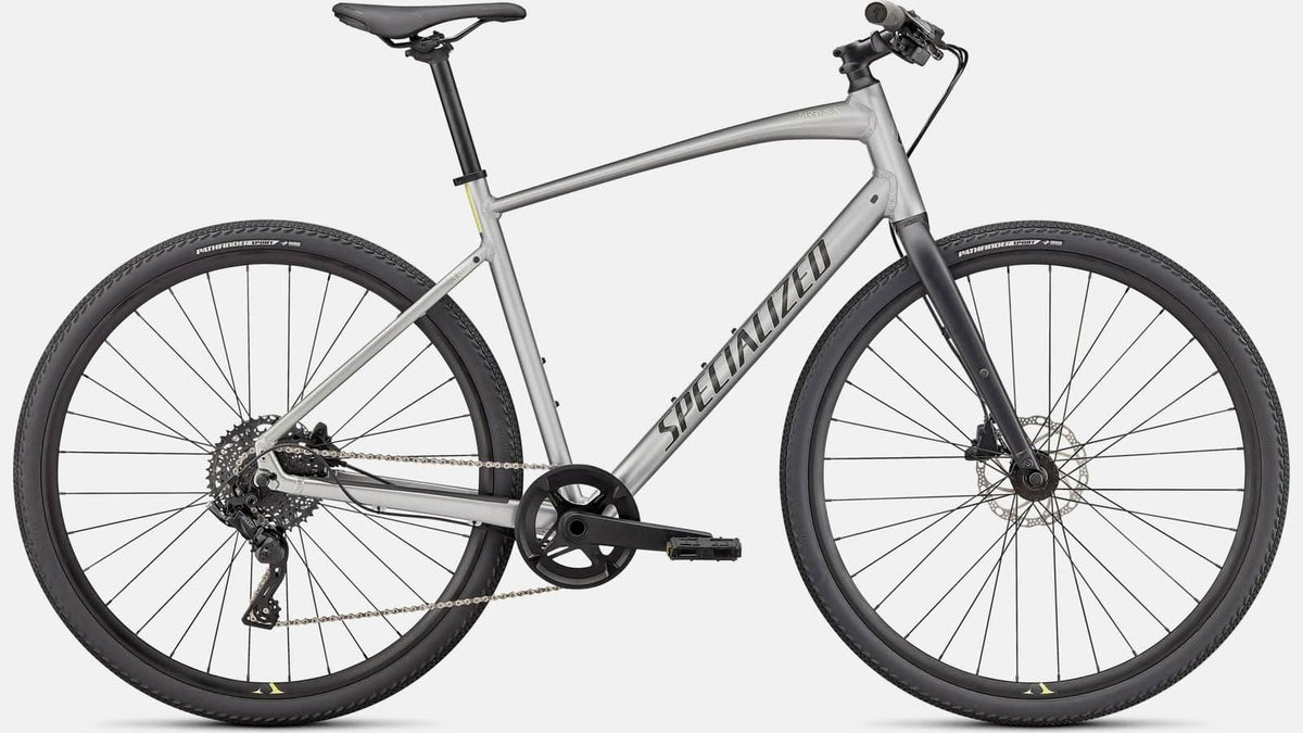 Paint for 2022 Specialized Sirrus X 3.0 - Gloss Flake Silver - Rotaris B.V.