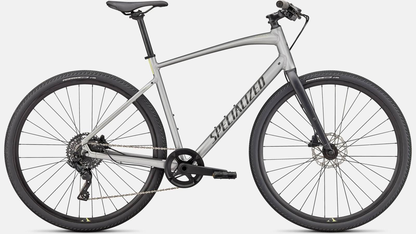 Paint for 2022 Specialized Sirrus X 3.0 - Gloss Flake Silver - Rotaris B.V.