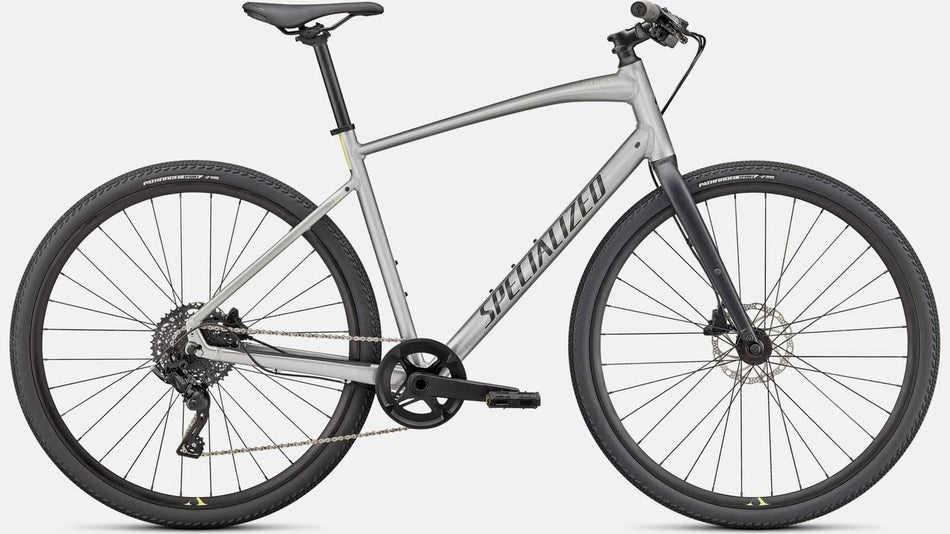 Paint for 2022 Specialized Sirrus X 3.0 - Gloss Flake Silver - Rotaris B.V.