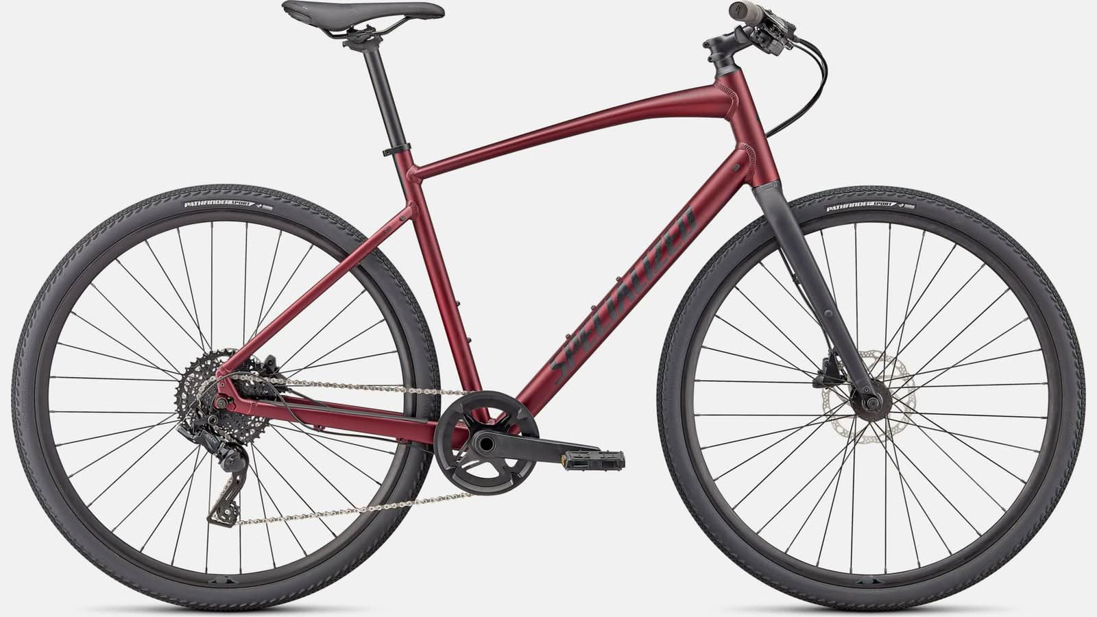 Paint for 2022 Specialized Sirrus X 3.0 - Satin Maroon - Rotaris B.V.
