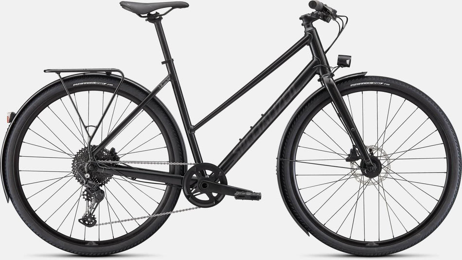 Paint for 2022 Specialized Sirrus X 3.0 Step - Through EQ - Gloss Nearly Black - Rotaris B.V.