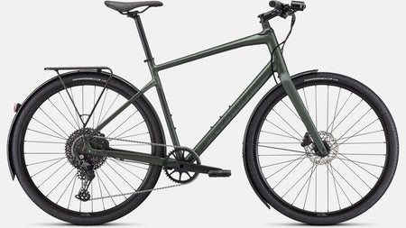 Paint for 2022 Specialized Sirrus X 4.0 EQ - Satin Oak Green Metallic - Rotaris B.V.