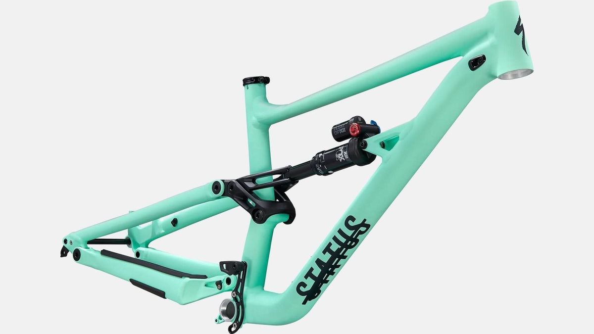 Paint for 2022 Specialized Status 140 Frameset - Satin Oasis - Rotaris B.V.