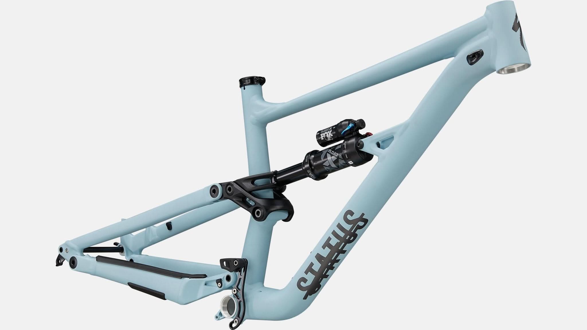 Paint for 2022 Specialized Status 160 Frameset - Satin Arctic Blue - Rotaris B.V.