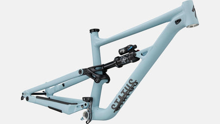 Paint for 2022 Specialized Status 160 Frameset - Satin Arctic Blue - Rotaris B.V.