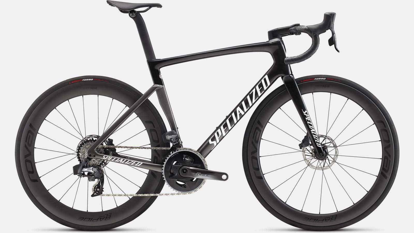 Paint for 2022 Specialized Tarmac SL7 Pro SRAM Force eTap AXS - Gloss Carbon - Rotaris B.V.