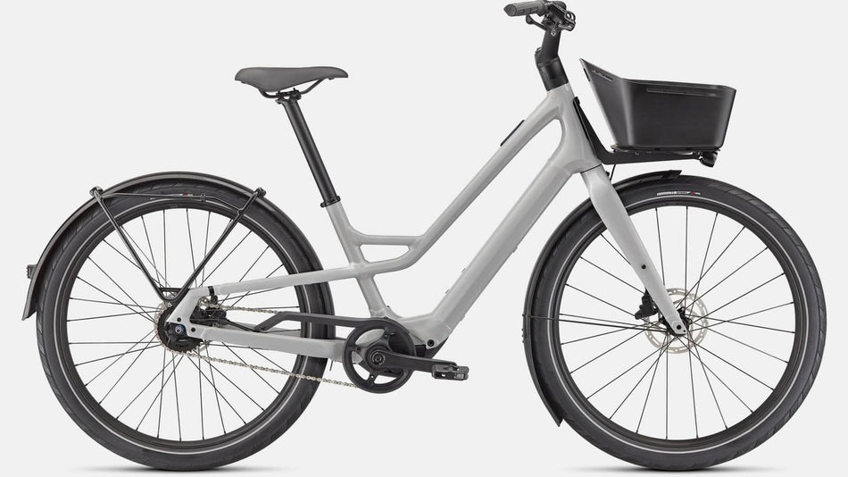 Paint for 2022 Specialized Turbo Como SL 4.0 - Gloss Dove Grey - Rotaris B.V.