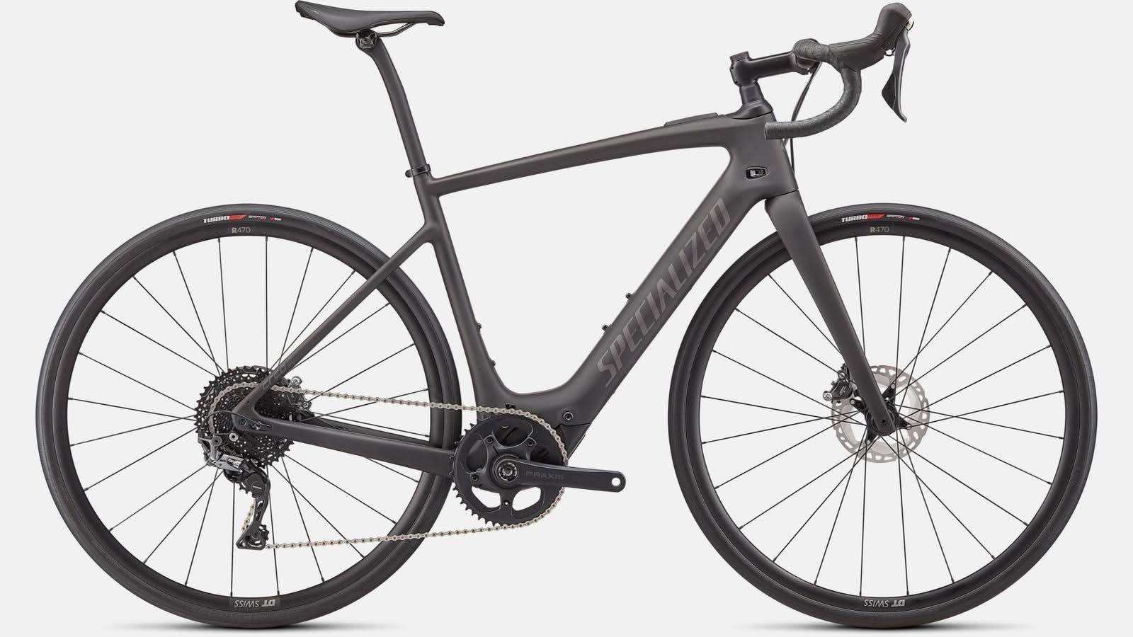 Paint for 2022 Specialized Turbo Creo SL Comp Carbon - Gloss Smoke - Rotaris B.V.