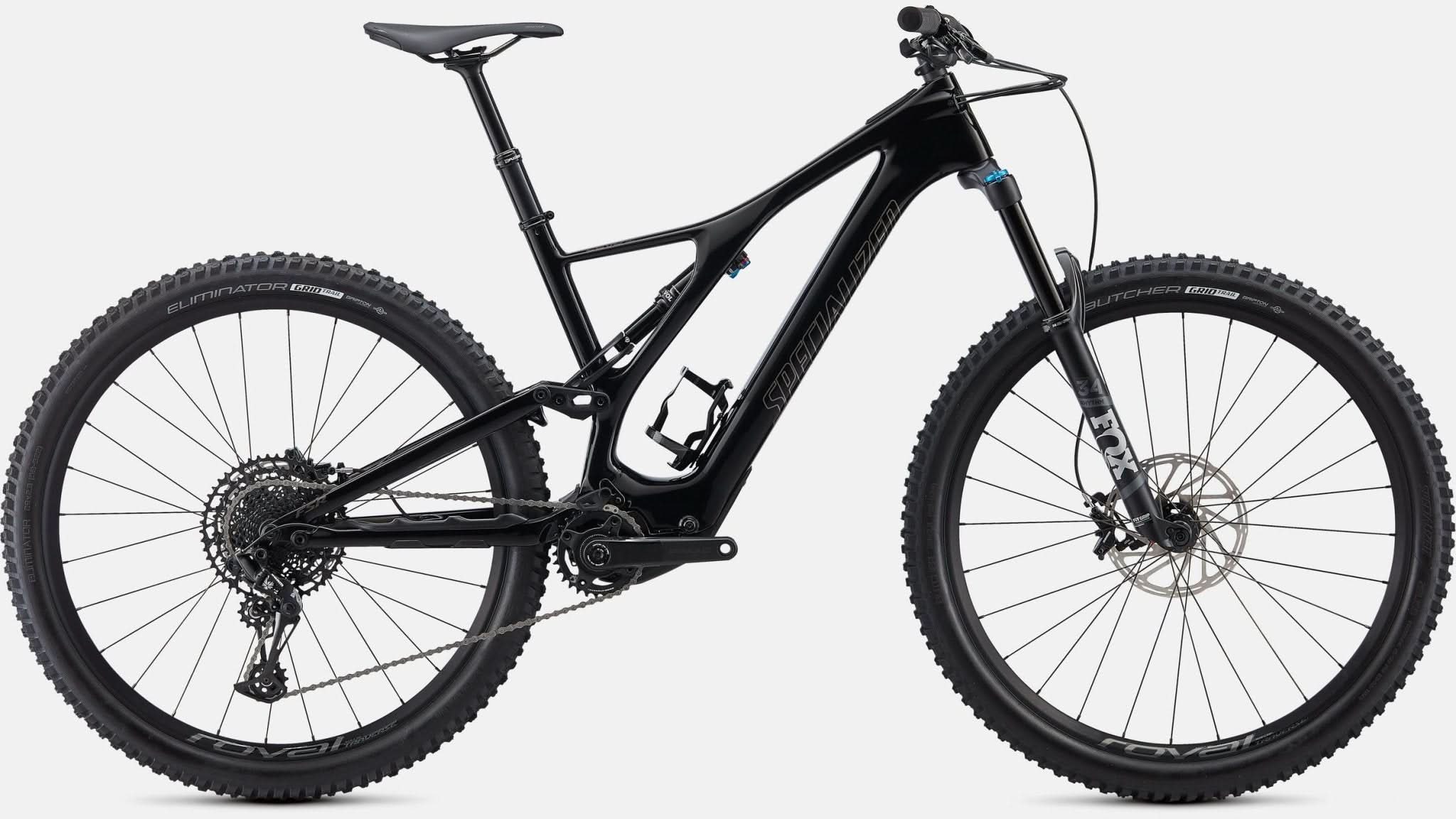 Paint for 2022 Specialized Turbo Levo SL Comp Carbon - Gloss Tarmac Black - Rotaris B.V.