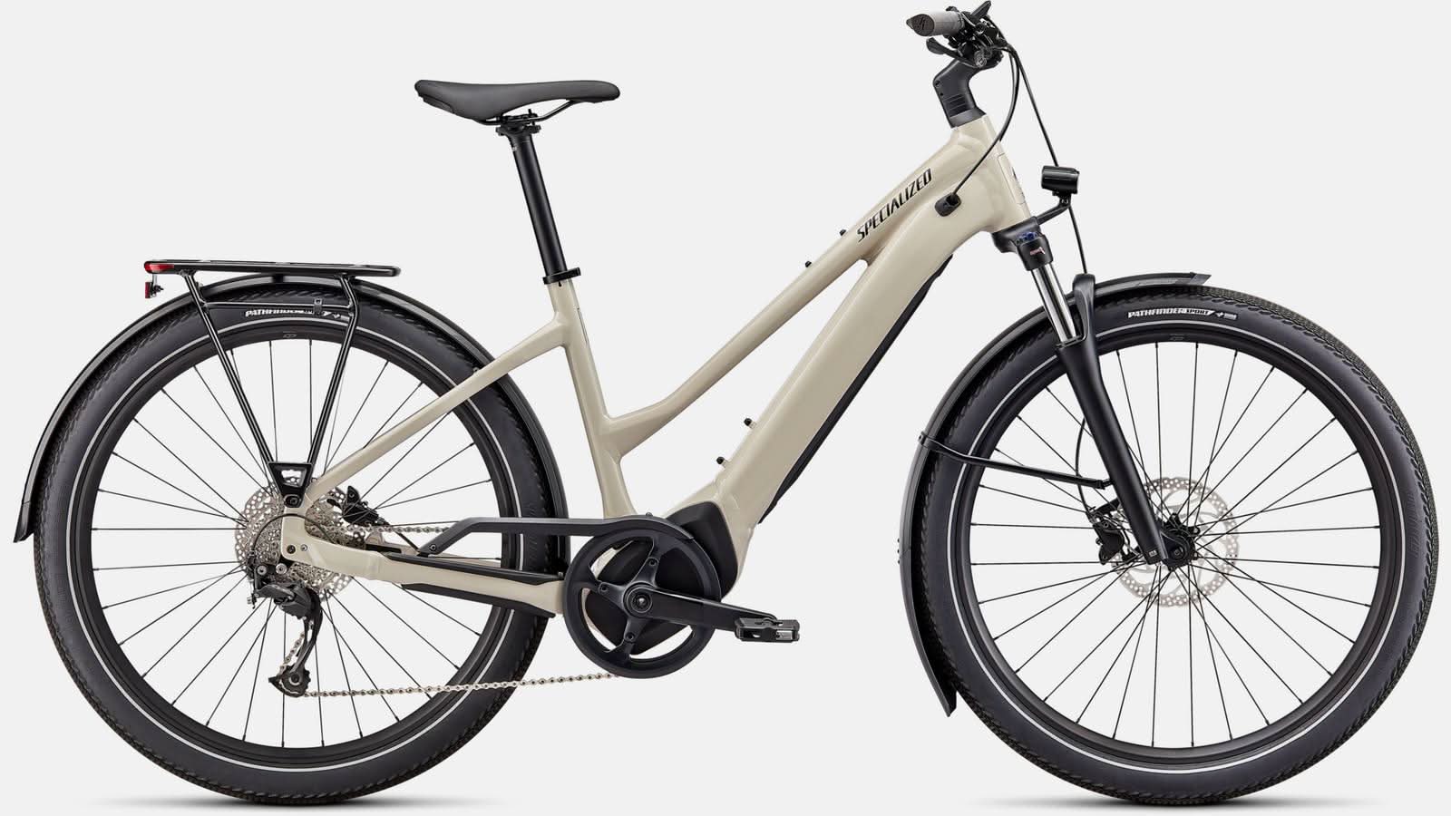 Paint for 2022 Specialized Turbo Vado 3.0 Step - Through - Gloss White Mountains - Rotaris B.V.