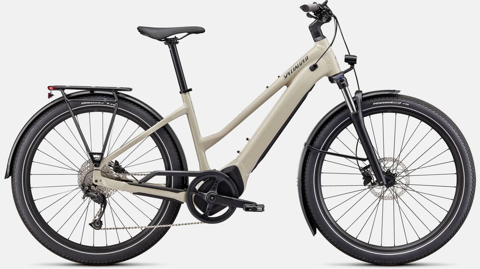 Paint for 2022 Specialized Turbo Vado 3.0 Step - Through - Gloss White Mountains - Rotaris B.V.