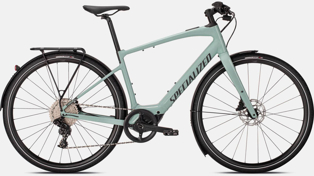 Paint for 2022 Specialized Turbo Vado SL 4.0 Step - Through - Gloss White Sage - Rotaris B.V.
