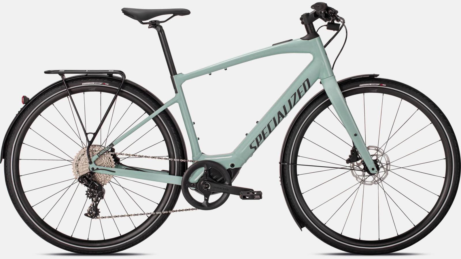 Paint for 2022 Specialized Turbo Vado SL 4.0 Step - Through - Gloss White Sage - Rotaris B.V.