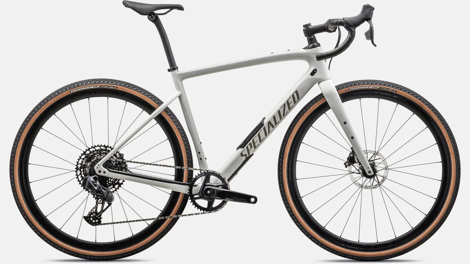 Paint for 2023 Specialized Diverge Expert Carbon - Gloss Dune White - Rotaris B.V.