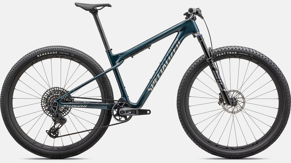 Paint for 2023 Specialized Epic World Cup Pro - Gloss Metallic Deep Lake - Rotaris B.V.