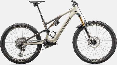 Paint for 2023 Specialized S - Works Turbo Levo SL Carbon - Gloss White Mountains - Rotaris B.V.