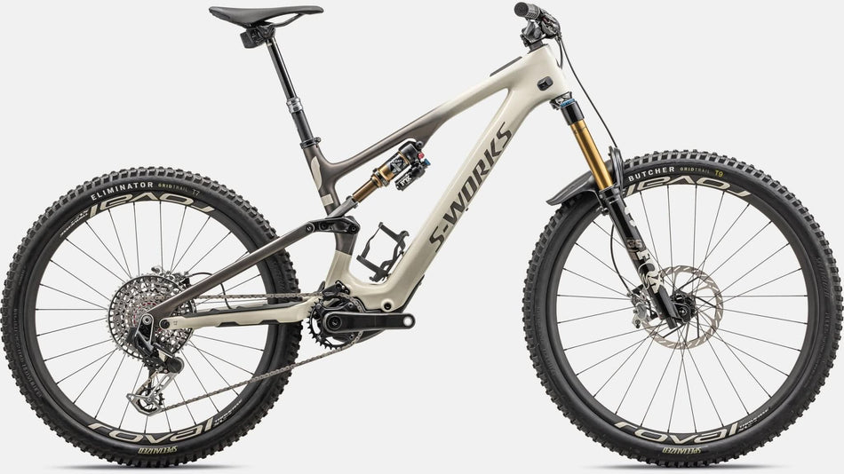 Paint for 2023 Specialized S - Works Turbo Levo SL Carbon - Gloss White Mountains - Rotaris B.V.