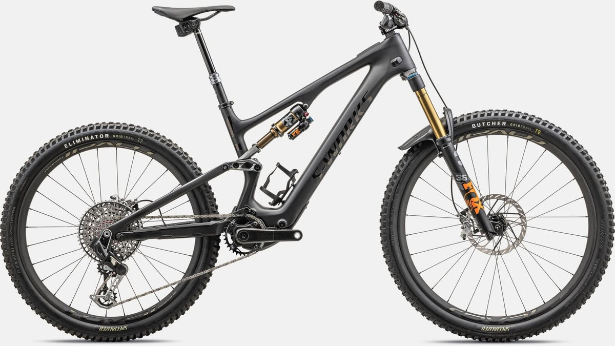 Paint for 2023 Specialized S - Works Turbo Levo SL Carbon - Satin Carbon - Rotaris B.V.