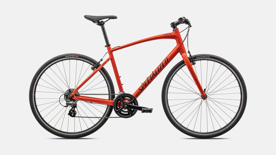 Paint for 2023 Specialized Sirrus 1.0 - Gloss Fiery Red - Rotaris B.V.