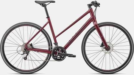 Paint for 2023 Specialized Sirrus 3.0 Step - Through - Satin Maroon - Rotaris B.V.