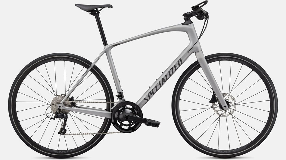 Paint for 2023 Specialized Sirrus 4.0 - Satin Flake Silver - Rotaris B.V.