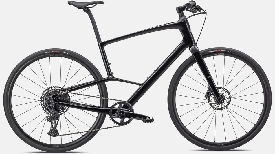 Paint for 2023 Specialized Sirrus 6.0 - Gloss Black - Rotaris B.V.