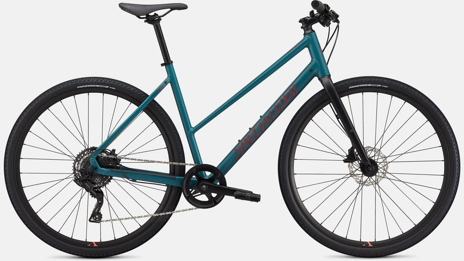 Paint for 2023 Specialized Sirrus X 2.0 Step - Through - Satin Dusty Turquoise - Rotaris B.V.