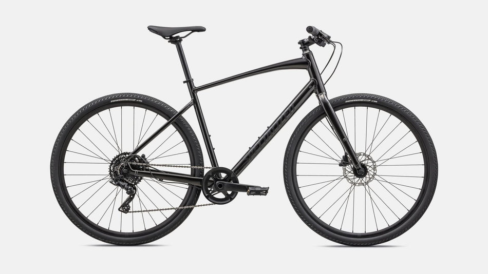 Paint for 2023 Specialized Sirrus X 3.0 - Gloss Metallic Obsidian - Rotaris B.V.