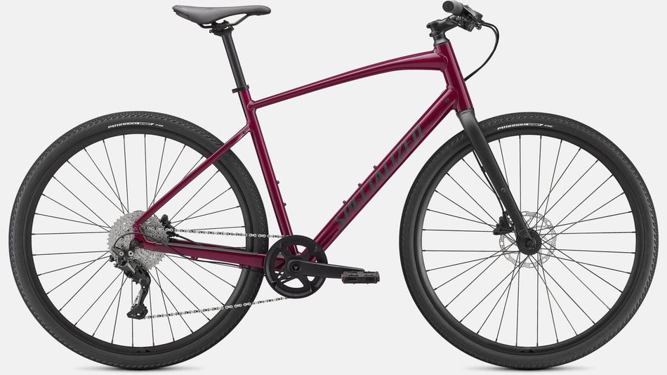 Paint for 2023 Specialized Sirrus X 3.0 - Gloss Raspberry - Rotaris B.V.