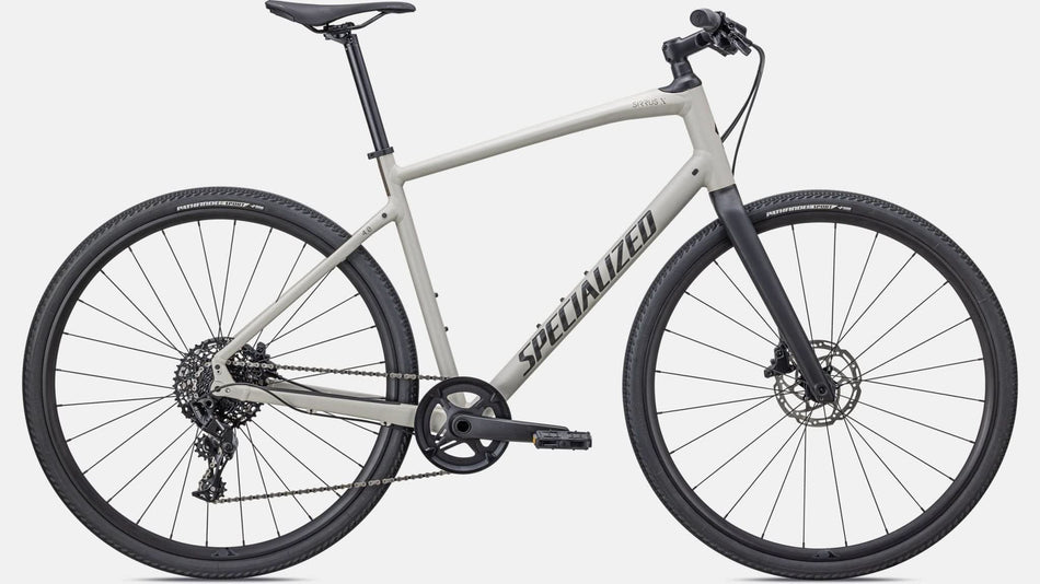 Paint for 2023 Specialized Sirrus X 4.0 - Satin White Mountains - Rotaris B.V.