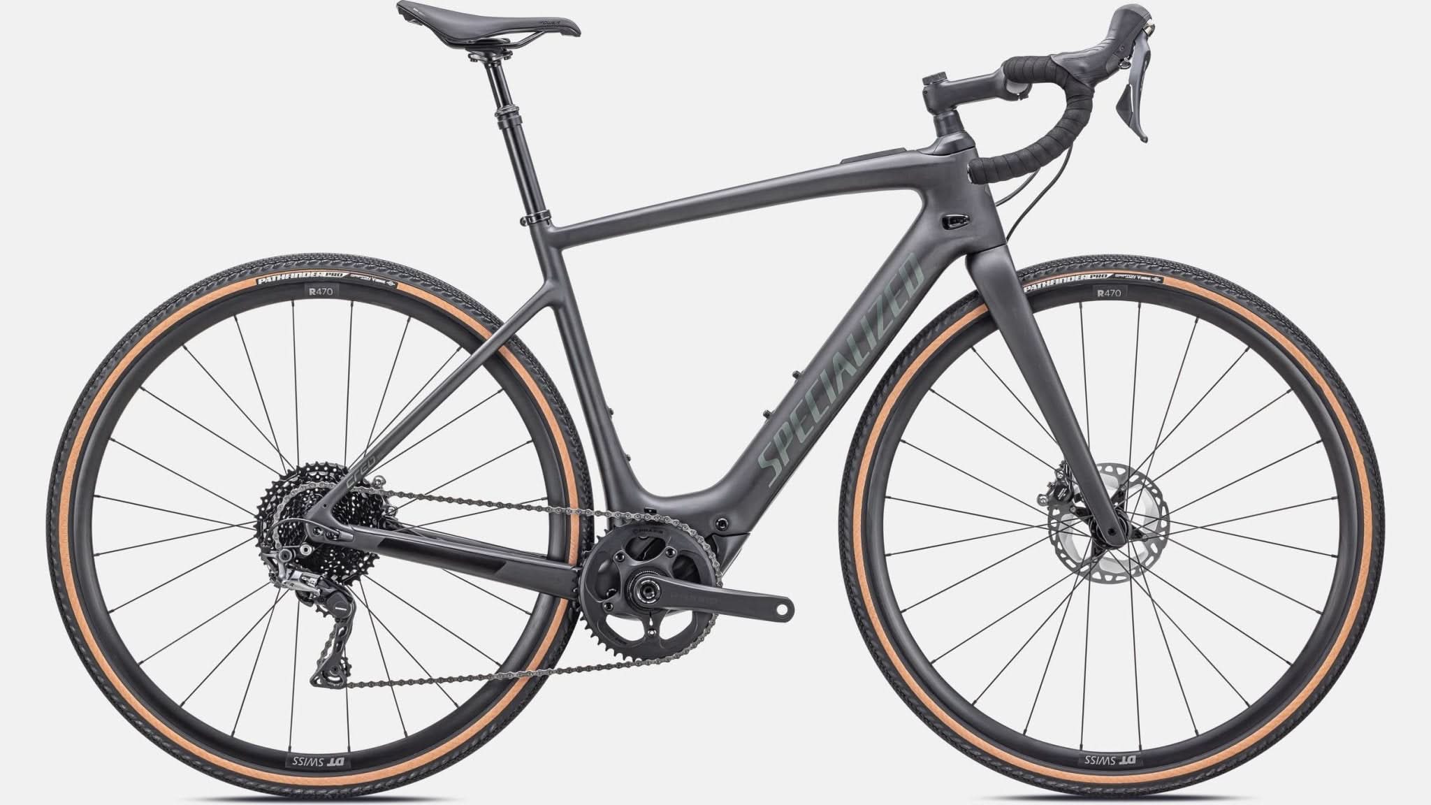 Paint for 2023 Specialized Turbo Creo SL Comp Carbon EVO - Satin Carbon - Rotaris B.V.