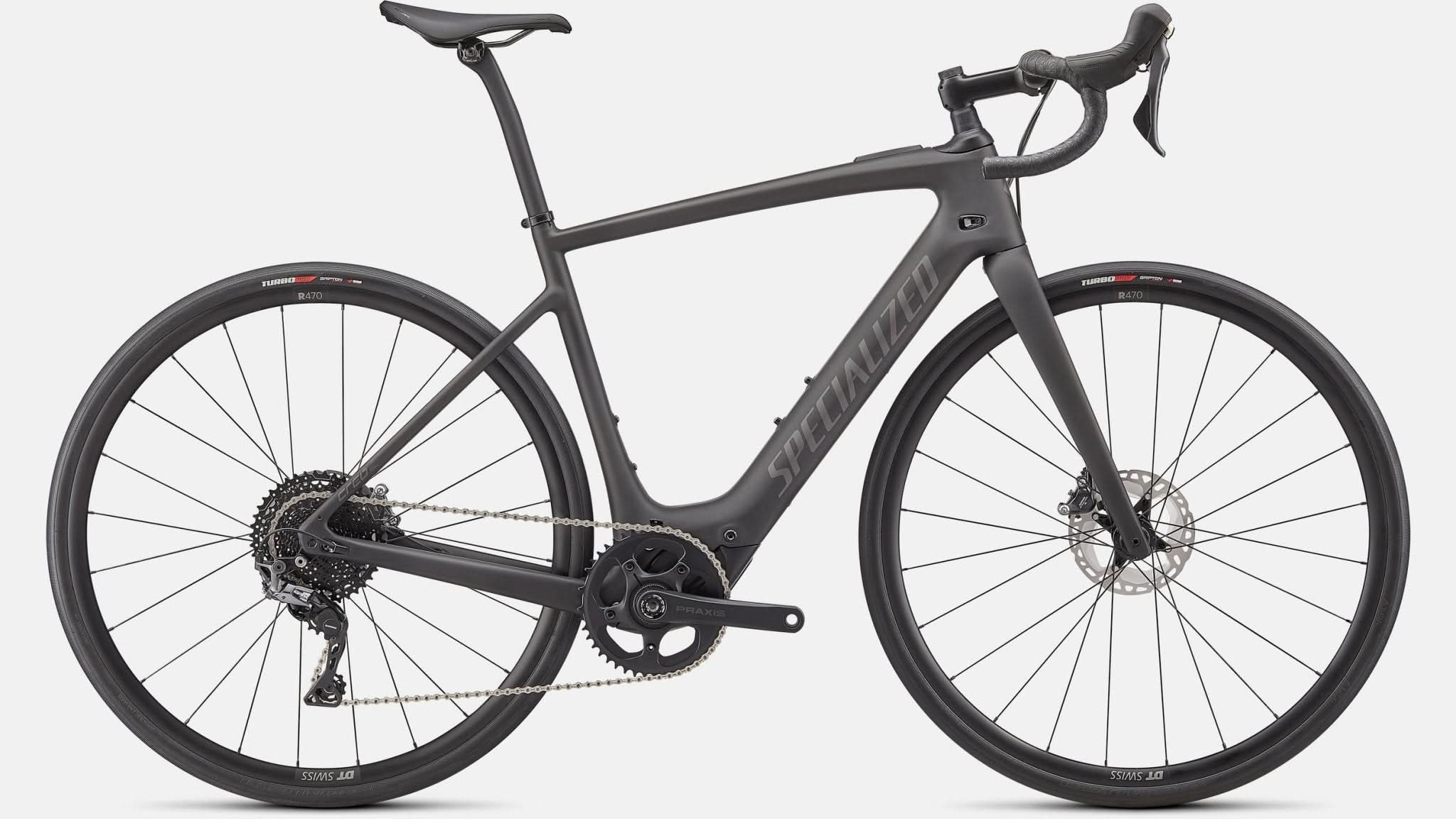 Paint for 2023 Specialized Turbo Creo SL Comp Carbon - Satin Smoke - Rotaris B.V.