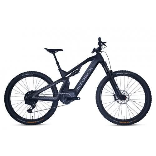 Paint for 2023 Storck e:drenalin.2 SRS Carbon Monocoque - Matte Black - Rotaris B.V.