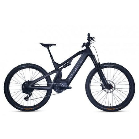Paint for 2023 Storck e:drenalin.2 SRS Carbon Monocoque - Matte Black - Rotaris B.V.